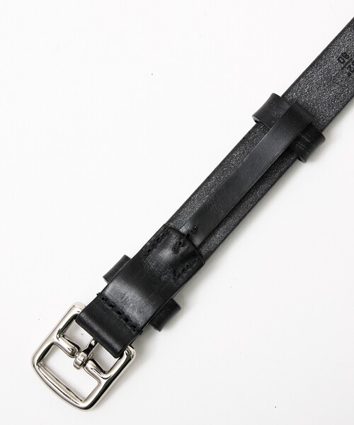 BEORMA LEATHER COMPANY（ベオーマレザーカンパニー）の「【BEORMA/ベオーマ】22mmダブルループベルト/B0016（ベルト・メンズ・ブラック・36/34/32/30）」の3枚目の写真
