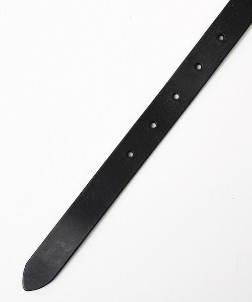 BEORMA LEATHER COMPANY（ベオーマレザーカンパニー）の「【BEORMA/ベオーマ】22mmダブルループベルト/B0016（ベルト・メンズ・ブラック・36/34/32/30）」の4枚目の写真
