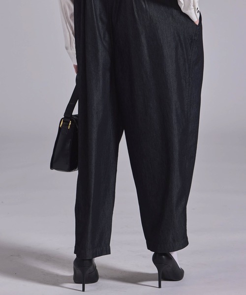 Kelen(ケレン)の「「KELEN / ケレン」 接触冷感4.5ozデニムサロペット(その他パンツ・レディース・ブラック/ネイビー・S/M)」の10枚目の写真