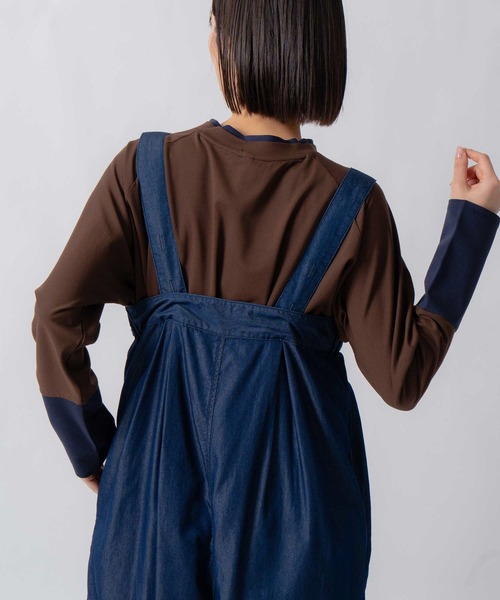 Kelen(ケレン)の「「KELEN / ケレン」 接触冷感4.5ozデニムサロペット(その他パンツ・レディース・ブラック/ネイビー・S/M)」の18枚目の写真