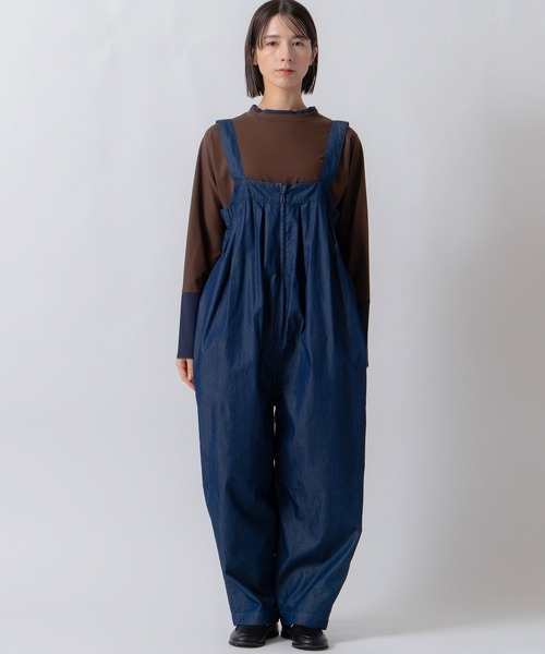 Kelen(ケレン)の「「KELEN / ケレン」 接触冷感4.5ozデニムサロペット(その他パンツ・レディース・ブラック/ネイビー・S/M)」の20枚目の写真
