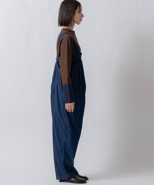 Kelen(ケレン)の「「KELEN / ケレン」 接触冷感4.5ozデニムサロペット(その他パンツ・レディース・ブラック/ネイビー・S/M)」の21枚目の写真