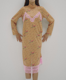 Glyph（グリフ）の「《 / 一部店舗+WEB限定》Crushed Rose Lingerie Dress（ワンピース）」