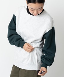 12oz ヘビー裏起毛スウェットクルーネック