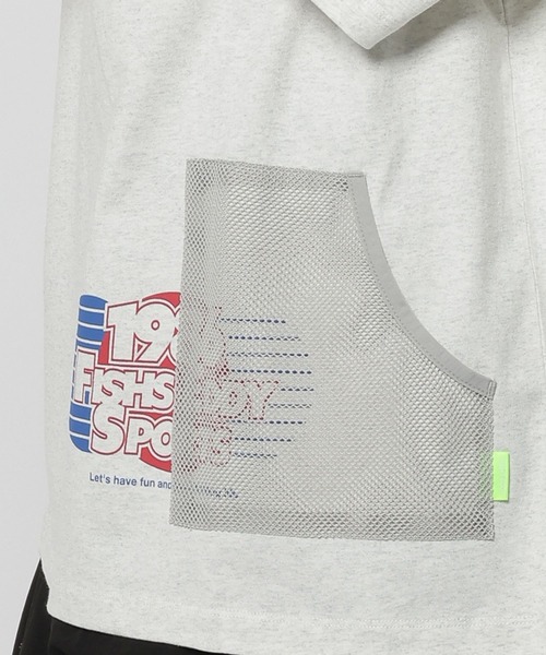 Fishs Eddy（フィッシュエディ）の「【FISHS EDDY(フィッシュエディ)】ポケットTシャツ【UNISEX】（Tシャツ/カットソー・レディース・オフホワイト/ライトグレー/ネイビー・MEDIUM/LARGE）」の19枚目の写真