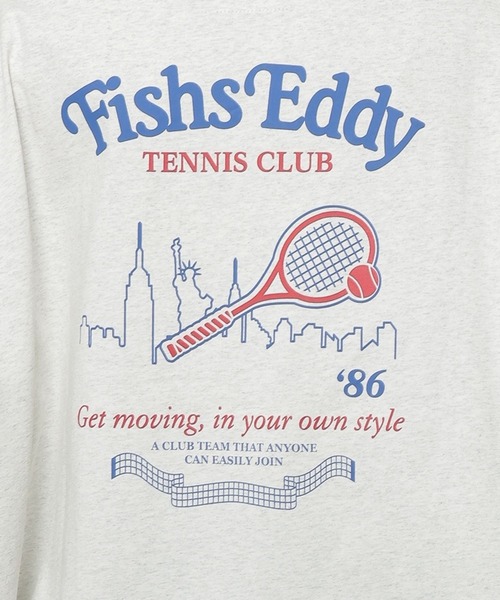 Fishs Eddy（フィッシュエディ）の「【FISHS EDDY(フィッシュエディ)】ポケットTシャツ【UNISEX】（Tシャツ/カットソー・レディース・オフホワイト/ライトグレー/ネイビー・MEDIUM/LARGE）」の20枚目の写真