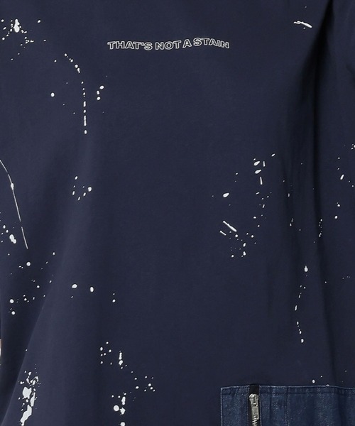 Fishs Eddy（フィッシュエディ）の「【FISHS EDDY(フィッシュエディ)】ポケットTシャツ【UNISEX】（Tシャツ/カットソー・レディース・オフホワイト/ライトグレー/ネイビー・MEDIUM/LARGE）」の21枚目の写真