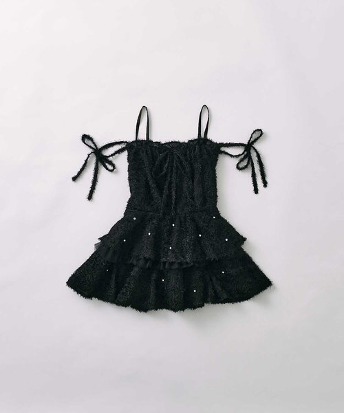 Belle Charme（ベルシャルム）の「【Belle Charme】Shaggy Peplum Tunic（シャツ/ブラウス・レディース・ブラック/ピンク/アイボリー・FREE）」の20枚目の写真