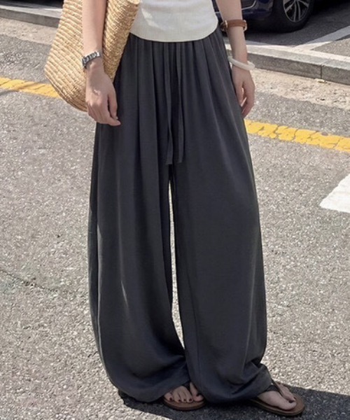ウエストギャザーワイドパンツ（その他パンツ）｜NANEA（ナネア）の