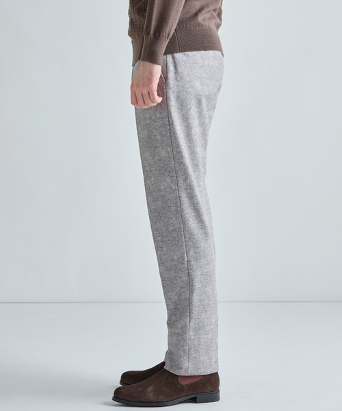 MEN'S BIGI（メンズビギ）の「ヒートパフォーマー ツイードプリント ストレッチパンツ［保温/ハイパワー2wayストレッチ］（その他パンツ・メンズ・ブラック/ネイビー/ライトグレー・03/02/05/01/04）」の13枚目の写真