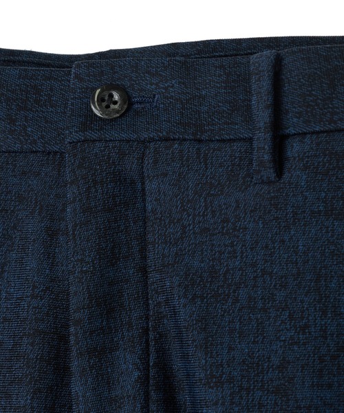 MEN'S BIGI（メンズビギ）の「ヒートパフォーマー ツイードプリント ストレッチパンツ［保温/ハイパワー2wayストレッチ］（その他パンツ・メンズ・ブラック/ネイビー/ライトグレー・03/02/05/01/04）」の7枚目の写真