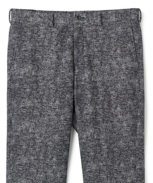 MEN'S BIGI（メンズビギ）の「ヒートパフォーマー ツイードプリント ストレッチパンツ［保温/ハイパワー2wayストレッチ］（その他パンツ・メンズ・ブラック/ネイビー/ライトグレー・03/02/05/01/04）」の4枚目の写真