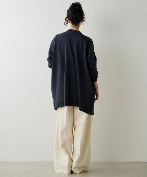 Whim Gazette(ウィムガゼット)の「<WEB限定>【GEMINI】プリントノースリーブプルオーバー(Tシャツ/カットソー・レディース・オフホワイト/チャコールグレー・FREE)」の18枚目の写真
