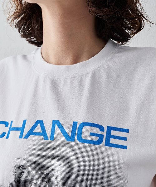 Whim Gazette(ウィムガゼット)の「<WEB限定>【GEMINI】プリントノースリーブプルオーバー(Tシャツ/カットソー・レディース・オフホワイト/チャコールグレー・FREE)」の12枚目の写真