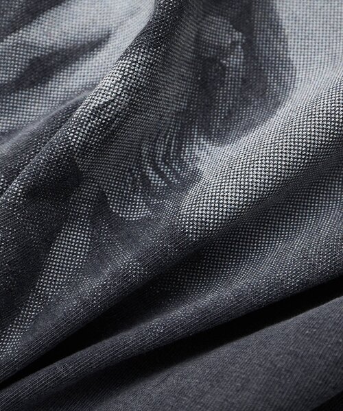 Whim Gazette(ウィムガゼット)の「<WEB限定>【GEMINI】プリントノースリーブプルオーバー(Tシャツ/カットソー・レディース・オフホワイト/チャコールグレー・FREE)」の6枚目の写真