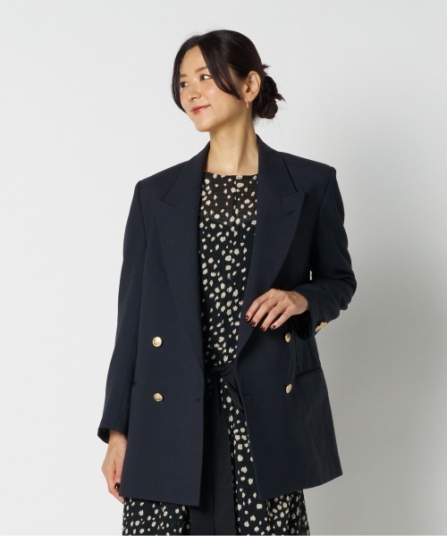 HELIOPOLE(エリオポール)の「the ELLISON JACKET / エリソン ジャケット(その他アウター・レディース・ネイビー・38/36)」の1枚目の写真
