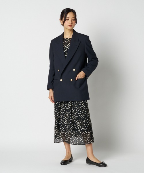 HELIOPOLE(エリオポール)の「the ELLISON JACKET / エリソン ジャケット(その他アウター・レディース・ネイビー・38/36)」の14枚目の写真
