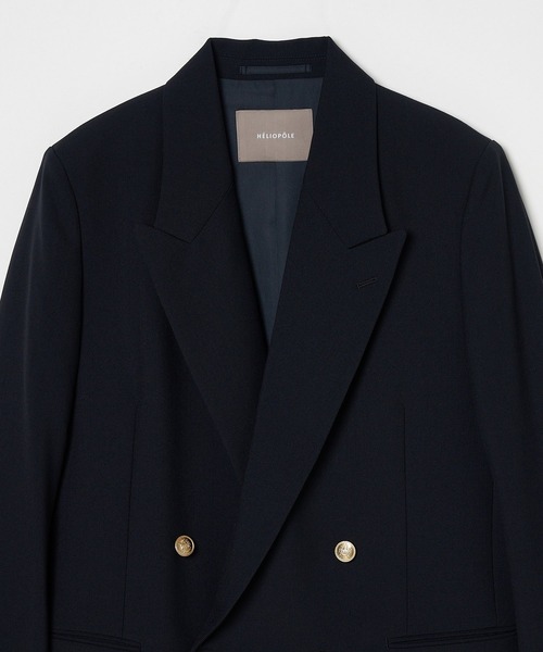 HELIOPOLE(エリオポール)の「the ELLISON JACKET / エリソン ジャケット(その他アウター・レディース・ネイビー・38/36)」の4枚目の写真