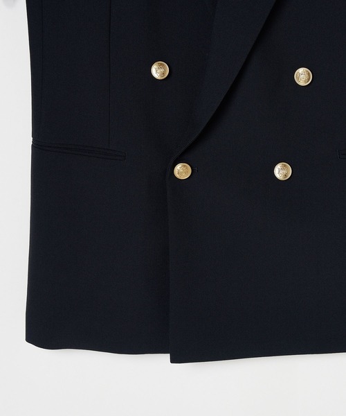 HELIOPOLE(エリオポール)の「the ELLISON JACKET / エリソン ジャケット(その他アウター・レディース・ネイビー・38/36)」の6枚目の写真