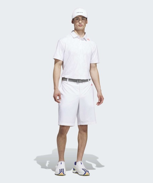 adidas（アディダス）の「メンズ コッドモック長袖ポロシャツ【adidas Golf/アディダスゴルフ】（ポロシャツ・メンズ・ホワイト・SMALL/MEDIUM/LARGE/X-LARGE/XX-LARGE/3XL）」の5枚目の写真