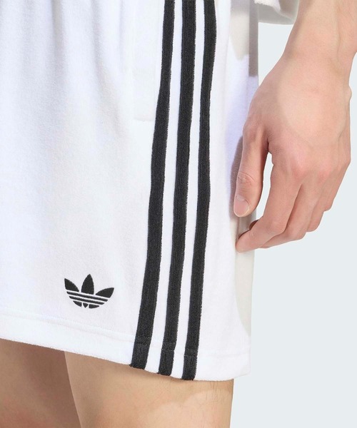 adidas(アディダス)の「テリーショーツ / ハーフパンツ / アディダスオリジナルス adidas Originals(その他パンツ・メンズ・ホワイト・XX-LARGE/3XL/LARGE/X-SMALL/X-LARGE/SMALL/MEDIUM)」の5枚目の写真