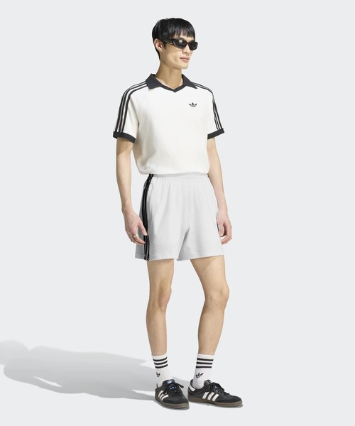 adidas(アディダス)の「テリーショーツ / ハーフパンツ / アディダスオリジナルス adidas Originals(その他パンツ・メンズ・ホワイト・XX-LARGE/3XL/LARGE/X-SMALL/X-LARGE/SMALL/MEDIUM)」の2枚目の写真