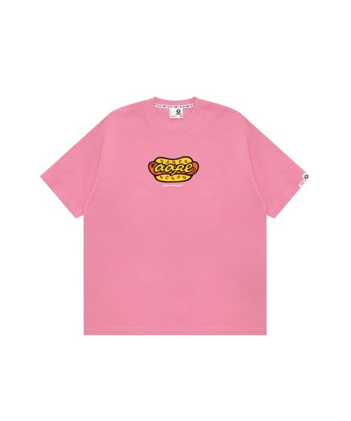 AAPE BY A BATHING APE（エーエイプバイアベイシングエイプ）の「AAPE hot dog TEE（Tシャツ/カットソー・メンズ・ブラック/ライトピンク・LARGE/MEDIUM/XX-LARGE/X-LARGE/SMALL）」の2枚目の写真