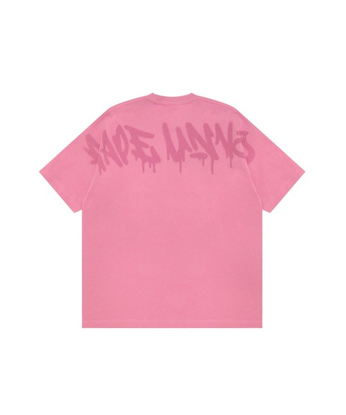 AAPE BY A BATHING APE（エーエイプバイアベイシングエイプ）の「AAPE hot dog TEE（Tシャツ/カットソー・メンズ・ブラック/ライトピンク・LARGE/MEDIUM/XX-LARGE/X-LARGE/SMALL）」の6枚目の写真