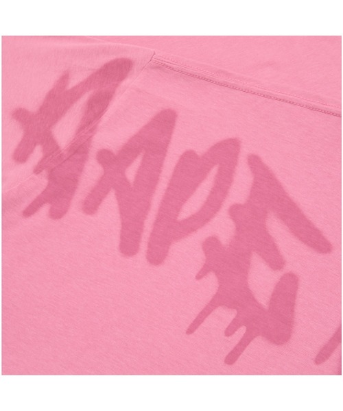 AAPE BY A BATHING APE（エーエイプバイアベイシングエイプ）の「AAPE hot dog TEE（Tシャツ/カットソー・メンズ・ブラック/ライトピンク・LARGE/MEDIUM/XX-LARGE/X-LARGE/SMALL）」の8枚目の写真