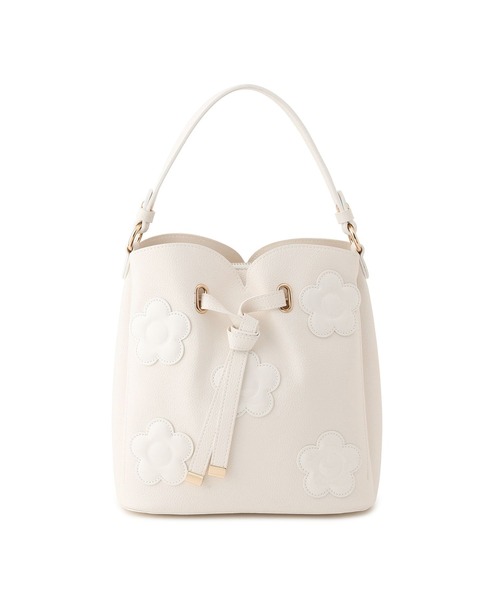 VIS(ビス)の「【MARY QUANT×VIS】デイジーハートカットバッグ(ショルダーバッグ・レディース・ホワイト系その他/ブラック・FREE)」の12枚目の写真