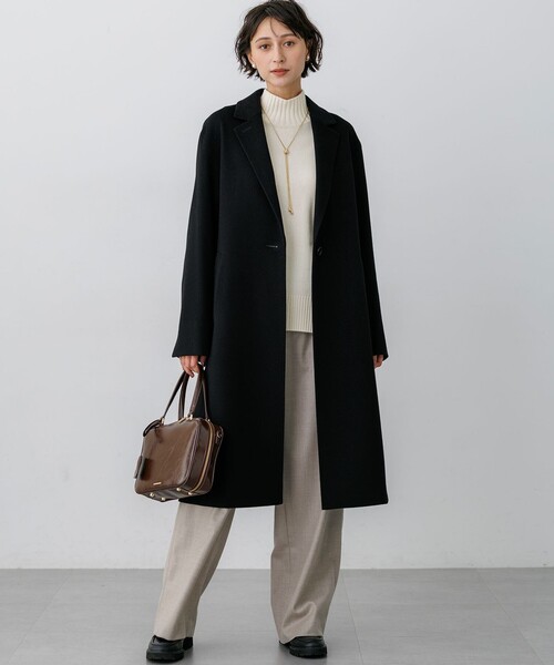 23区(ニジュウサンク)の「カシミヤブレンド ハイネック ニット(ニット/セーター・レディース・イエロー系/ホワイト系/スカイブルー系/グレー系/ダルブルー系/レッド系/ベージュ系/ワイン系・38)」の17枚目の写真