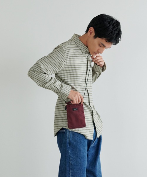 STANDARD SUPPLY(スタンダードサプライ)の「スタンダードサプライ / SIMPLICITY シンプリシティ / 26FW限定カラーSLING PURSE M スリングパースM(ショルダーバッグ・レディース・ボルドー・FREE)」の3枚目の写真