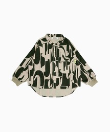 MAKE YOUR DAY | キカとサラサのバンドカラーシャツ■150.160cm(シャツ/ブラウス)