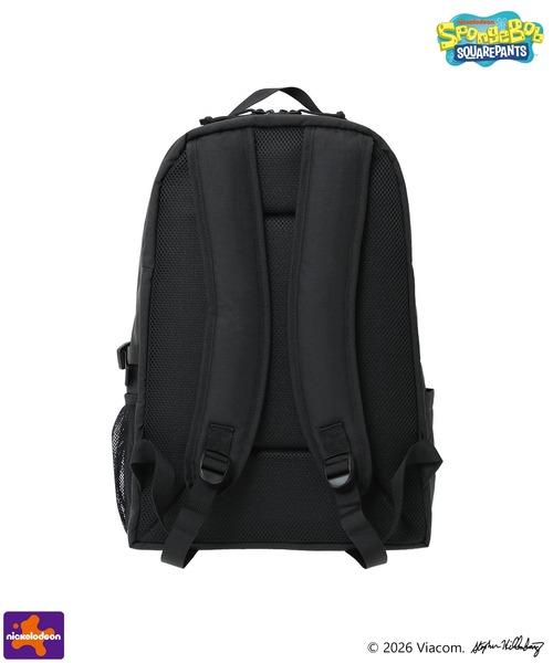 Manhattan Portage(マンハッタンポーテージ)の「TOWNSEND BACKPACK CORDURA RIPSTOP POLYESTER / SPONGE BOB(バックパック/リュック・メンズ・ブラック・LARGE)」の4枚目の写真