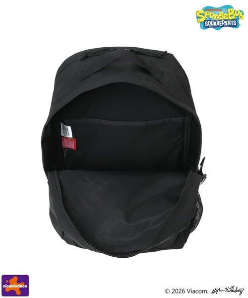 Manhattan Portage(マンハッタンポーテージ)の「TOWNSEND BACKPACK CORDURA RIPSTOP POLYESTER / SPONGE BOB(バックパック/リュック・メンズ・ブラック・LARGE)」の6枚目の写真
