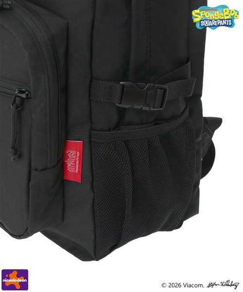 Manhattan Portage(マンハッタンポーテージ)の「TOWNSEND BACKPACK CORDURA RIPSTOP POLYESTER / SPONGE BOB(バックパック/リュック・メンズ・ブラック・LARGE)」の10枚目の写真