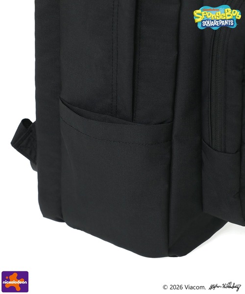 Manhattan Portage(マンハッタンポーテージ)の「TOWNSEND BACKPACK CORDURA RIPSTOP POLYESTER / SPONGE BOB(バックパック/リュック・メンズ・ブラック・LARGE)」の11枚目の写真