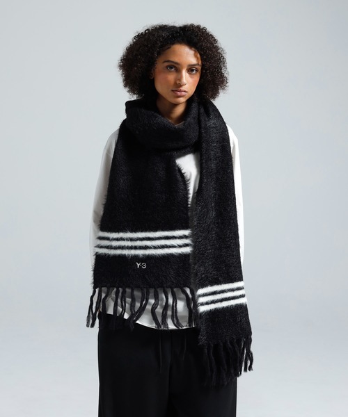 Y-3（ワイスリー）の「Y-3 CHUNKY KNIT SCARF（マフラー）」 - WEAR
