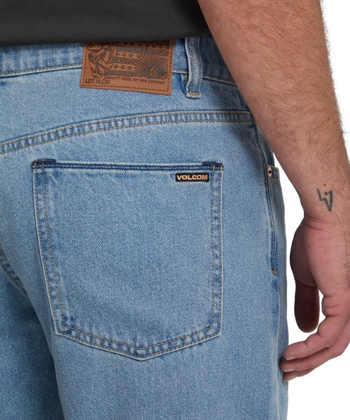 VOLCOM(ボルコム)の「VOLCOM メンズ FIVEDOWN DENIM デニムパンツ 【2026年秋冬モデル】/ボルコムリラックスフィットデニム(デニムパンツ・メンズ・ブルー/ブラック/グレー系その他・34inch/32inch/30inch)」の11枚目の写真