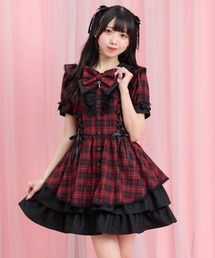 サイドレースアップバッスルワンピース
