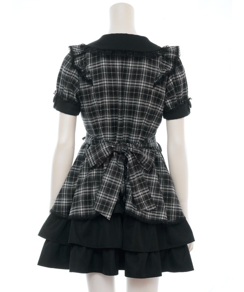 Secret Honey(シークレットハニー)の「サイドレースアップバッスルワンピース(ワンピース・レディース・レッド/ブラック・MEDIUM)」の13枚目の写真
