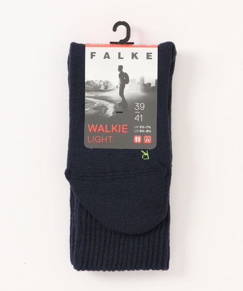 FALKE（ファルケ）の「FALKE | Walkie Light Socks（ソックス/靴下・メンズ・インディゴブルー/Nat/チャコール/グレー系その他/ネイビー/レッド/オフホワイト/ブラック・39/41/42/43）」の6枚目の写真