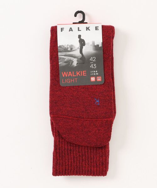 FALKE（ファルケ）の「FALKE | Walkie Light Socks（ソックス/靴下・メンズ・インディゴブルー/Nat/チャコール/グレー系その他/ネイビー/レッド/オフホワイト/ブラック・39/41/42/43）」の8枚目の写真