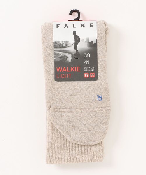 FALKE（ファルケ）の「FALKE | Walkie Light Socks（ソックス/靴下・メンズ・インディゴブルー/Nat/チャコール/グレー系その他/ネイビー/レッド/オフホワイト/ブラック・39/41/42/43）」の5枚目の写真
