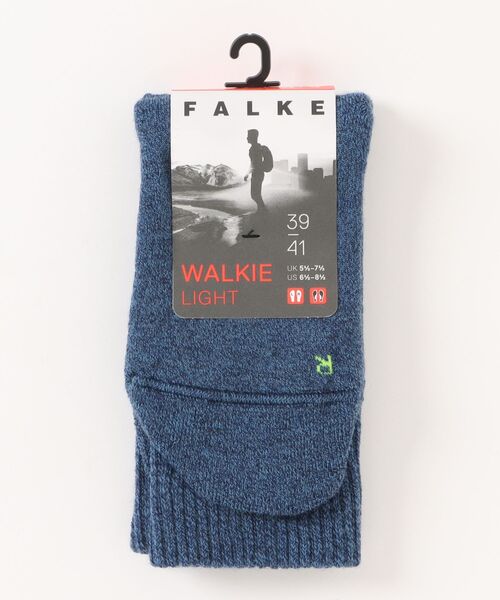 FALKE（ファルケ）の「FALKE | Walkie Light Socks（ソックス/靴下・メンズ・インディゴブルー/Nat/チャコール/グレー系その他/ネイビー/レッド/オフホワイト/ブラック・39/41/42/43）」の7枚目の写真