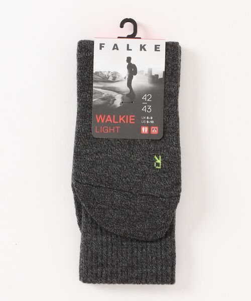 FALKE（ファルケ）の「FALKE | Walkie Light Socks（ソックス/靴下・メンズ・インディゴブルー/Nat/チャコール/グレー系その他/ネイビー/レッド/オフホワイト/ブラック・39/41/42/43）」の4枚目の写真