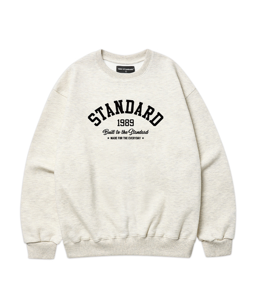 1989STANDARD(1989スタンダード)の「BUILT STANDARD スウェット (STMSTD-0256)(スウェット・メンズ・ダークグレー/ブラック/ネイビー/バーガンディー/ライトグレー/オートミール・LARGE/MEDIUM/X-LARGE)」の4枚目の写真