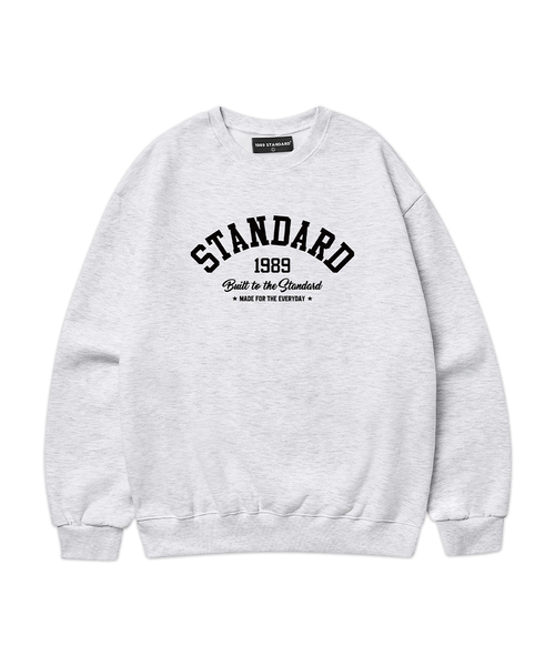 1989STANDARD(1989スタンダード)の「BUILT STANDARD スウェット (STMSTD-0256)(スウェット・メンズ・ダークグレー/ブラック/ネイビー/バーガンディー/ライトグレー/オートミール・LARGE/MEDIUM/X-LARGE)」の2枚目の写真