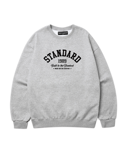 1989STANDARD(1989スタンダード)の「BUILT STANDARD スウェット (STMSTD-0256)(スウェット・メンズ・ダークグレー/ブラック/ネイビー/バーガンディー/ライトグレー/オートミール・LARGE/MEDIUM/X-LARGE)」の3枚目の写真