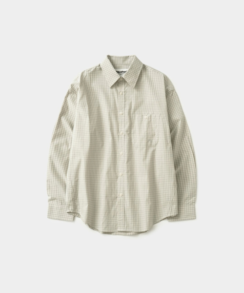HAVE HAD(ハブヘッド)の「エブリデイ クラシック チェックシャツ(ベージュ)(シャツ/ブラウス・メンズ・その他・SMALL/MEDIUM/LARGE/X-LARGE)」の1枚目の写真